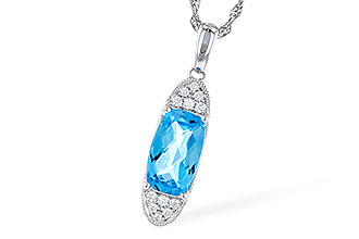 A273-64308: NECK 2.02 BLUE TOPAZ 2.12 TGW