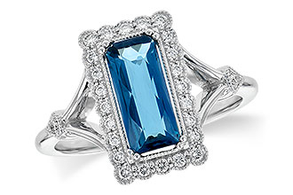 B190-06171: LDS RG 1.58 LONDON BLUE TOPAZ 1.75 TGW