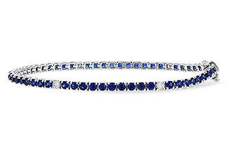 B274-56162: BRACELET 3.27 TW SAPP 3.52 TGW (7")