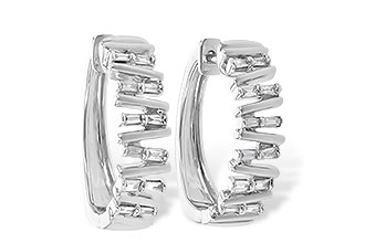 C190-05262: EARR .30 TW BAGUETTE DIAS