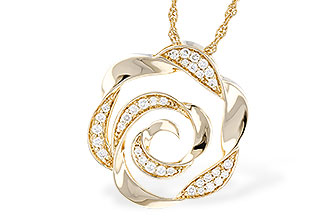 E273-67035: NECKLACE .20 TW