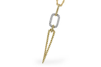 E274-57035: NECKLACE .14 TW