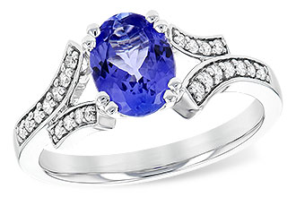F190-07089: LDS RG 1.15 TANZANITE 1.30 TGW