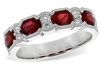 H190-02525: LDS WED RG 1.66 RUBY 1.84 TGW (5x4MM RUBY)