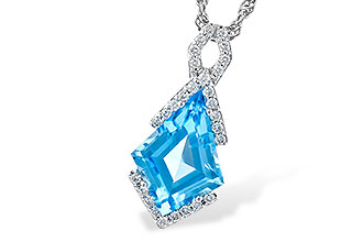 H272-75189: NECK 2.40 BLUE TOPAZ 2.53 TGW
