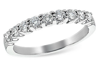 K189-14325: LDS WED RG .50 TW (9 STONES)