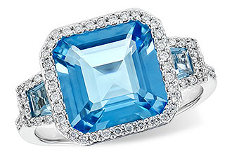 L190-07961: LDS RG 4.40 TW BLUE TOPAZ 4.60 TGW