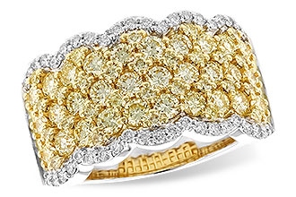 L273-66107: LDS DIA WED RG 1.90 YELLOW DIAS 2.20 TW