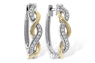 M189-09807: EARRINGS .15 TW