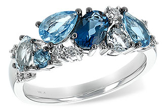 M189-09816: LDS RG 2.05 BLUE TOPAZ 2.16 TGW
