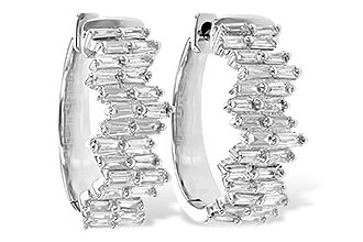 M190-05261: EARR .70 TW BAGUETTE DIAS